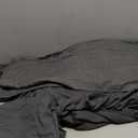 Queen Size Sheet Set – 4 Piece Bed Sheets, Soft and Breathable Microfiber, Includes 1 Fitted Sheet, 1 Flat Sheet and 2 Pillowcases – Oeko Tex (Grey)