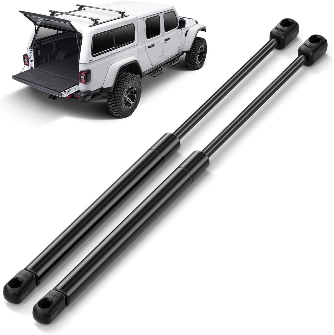 ARANA Rear Window Struts for Jeep Wrangler TJ 1997-2006, AVM 16403 Rear Back Glass Shocks Lift Supports Fits Wrangler with Hard Top, Replacement OEM 55076310AD 55076310AB, 2 Pcs