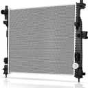 AUTOSAVER88 Radiator Compatible with 2016 2017 2018 2019 2020 Jeep Grand Cherokee 2016-2020 Dodge Durango 3.0L 3.6L V6