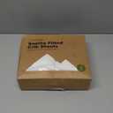 KeaBabies 2-Pack Organic Crib Sheets for Boys, Girls - 52x28 Fitted Crib Mattress Sheet Neutral, Breathable Jersey Cotton Cover for Baby Bed, Toddler Mattress, Soft & Cute Prints (Soft White)