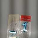 21st Birthday Candles Cake Numeral Happy Birthday Cake Candles Topper Decoration for Wedding Anniversary Celebration Favor(Blue)