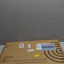 Stone Bath Mat 24"x16" - Diatomaceous Earth Shower Mat, Quick Dry, Anti-Slip, Modern Design with Bonus Non-Slip Pad - Perfect for Home Safety and Style,White,Straight