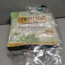 Twinings Pure Peppermint Herbal Tea Individually Wrapped Bags, 100 Count (Pack of 1), Fresh Minty Flavour, Naturally Caffeine-Free, Enjoy Hot or Iced, 100 Teabags (EXP 03/03/29)