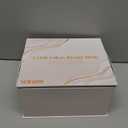 SDKWDH Red Light Therapy for Face, Led Face Mask Light Therapy, AntiAging Infrared Therapy for Wrinkles, Fine Lines, 71 Colors LED Facial Skin Care Mask, Gold