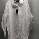 Allsense Mens Regular-Fit Long-Sleeve Dress Shirt (15"-15.5" Neck 32"-33" Sleeve, White) 4xl