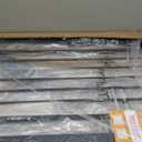 Mumeasy 36" Extra Tall Baby Gate for Stairs and Doorways, 26-40" Auto Close Dog Gate Indoor, Easy Install Pressure Mounted Pet Gate, Safety Baby Gates with Door for Child and Pets (Black)