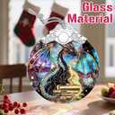 Christmas Ornaments Dragon Ornaments for Christmas Tree, Xmas Decorations, Holiday Decor, Ideal Gifts for Dragon Lover, Holiday Present & Xmas Gift, Festive Gifts for Neighbor, Friends and Family