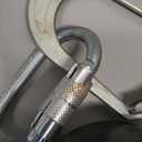 11FT Self Retracting Lifeline Fall Protection Retractable Safety Lanyard Rectracting Lifeline Personal Fall Arrest Protection ANSI Self Retractable Gear for Roofing Construction(Big Hook)