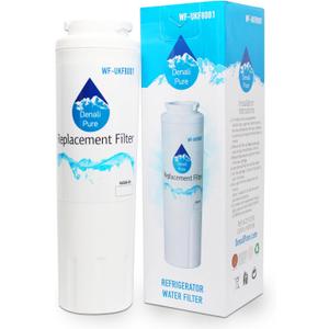 Denali Pure UKF8001 Replacement Refrigerator Water Filter, Compatible with Maytag UKF8001, UKF8001AXX, UKF8001P, 4396395, 469006, EveryDrop Filter 4, Puriclean II - NSF 42 Certified