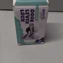 Door Lever Lock (2 Pack)  Prevents Toddlers from Opening Doors  Easy One-Hand Operation for Adults  Durable ABS with 3M Adhesive Backing  No Tools Needed for Install (White)