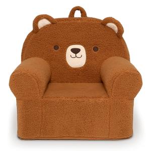 Delta Children Deluxe Cozee Chair, Brown Teddy Bear