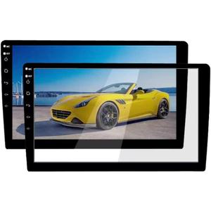 9 Inch Screen Protector for Android Car Stereo Radio - Tempered Glass HD Clear Touchscreen Protection Shield - Compatible with Teyes CC3 Podofo & Standard Double Din Head Unit GPS Navigation