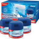 Vacplus Toilet Bowl Cleaners - 2 Pack, Krazy Clean Automatic Long-Lasting Toilet Cleaner Bottles, Easy-to-Use & Powerful Cleaning