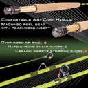 Maxcatch Ultra-Lite Fly Rod for Stream River Panfish/Trout Fishing, 6'0'' 2wt 3pcs