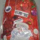 Poedist Christmas Bathroom Set Decor,Christmas Shower Curtain Sets with Rugs(Bath Mat,U Shape & Toilet Lid Cover Mat),with 12 Hooks,Red Reindeer