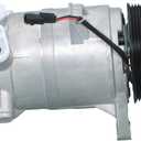 WFLNHB AC Compressor and A/C Clutch, A/C Ports 7 Grooves Replacement for Nissan Maxima 3.5L 2009-2014 Replacement for Murano 3.5L 2009-2014 CO 11319C