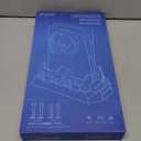 PS5/Slim/Pro Cooling Station with Controller Charging Station for Playstation 5 Slim/Pro Console, PS5 Cooling Stand Cooler Accessories Incl Cooling Fan, 3 USB Hubs, Headset Holder, Screw - White