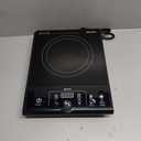 Mueller RapidTherm Portable Induction Cooktop, 1800W Hot Plate Electric Stove Top Burner. 8 Temp Levels, Auto-Off & Pot Detection, LED Display, Child Lock, 4 Programs, Burners for Cooking