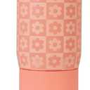 HydroJug Kids 14 oz Sport Water Bottle  Stainless Steel, Insulated, 100% Leakproof, With Carry Handle, BPA-Free  Kid-Friendly Design  Durable & Dishwasher Safe, Daisy Checkers