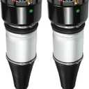 2PCS Rear Air Struts Shock Absorber Fit for 2004-2009 Jaguar XJ8 XJR Super V8 Vanden Plas,2010-2019 Jaguar XJ OE# C2D11405 C2C24410 C2C23697 C2C41341