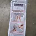 Blackout Roller Shades Blinds Cordless for Windows Pull Down Room Darkening Door Blinds with Thermal Insulated Easy to Install for Living Room,Bedroom,Home,Office Bathroom White 76" Wx72 H