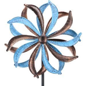 WONDER GARDEN Wind Spinners Outdoor Clearance, Premium Kinetic Wind Sculptures Wind Spinner, Metal Leaf Windmill for Outdoor Yard Patio Lawn & Garden