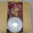 Weysat 4 Pcs Large 8" Fillable Christmas Ornaments, Jumbo Matte, Shiny & Glitter Hanging Ornaments for Outdoor Xmas Tree Decoration, Lawn Yard Holiday Party Decor(Mixed) (Classic)