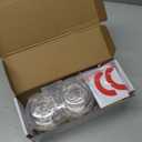 Stove Knob Safety Covers for Child (5 + 1 Pack), Upgraded Universal Size Press Gas Stove Covers with Adhesive, Heat-Resistant Childproof Oven Knob Locks for Kids and Pets (Clear)