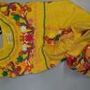 Women Mexican Embroidered Dress Short Sleeve, XL