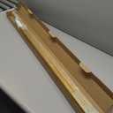 Akfado Floater Frame for 30x40 Canvas Paintings with 0.6-0.8" Deep, DIY Metal Canvas Floater Frames for Abstract Art Prints Family Wedding Portraits,Rustic Farmhouse Room Decor, No Glass & Back (Gold)