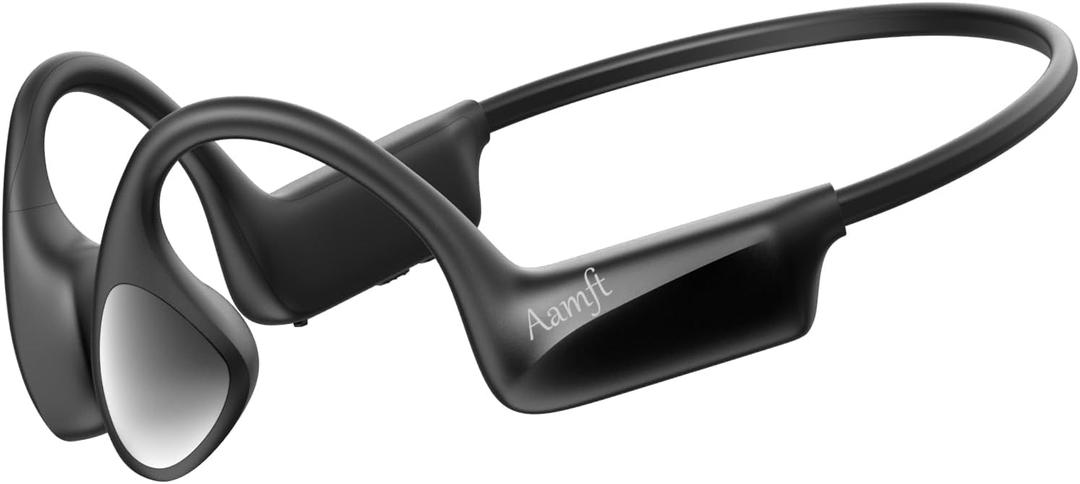 Bone Conduction Headphones - 2025 Upgraded Bluetooth 6.0 Open Ear Headphones with HD Mic, 12hrs Playtime, IPX6 Waterproof Wireless Bone Headphones for Running,Workout,Sport,Gym,Driving,Hiking