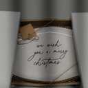 Mud Pie Sentiment Plates, We Wish, 6 1/2" x 10"