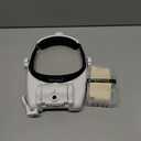 Headband Magnifying Glass with Light, Rechargeable Head Magnifying Glasses 1X to 14X, Magnifier Headset with 6 Detachable Lens, Hands Free Head Mount Magnifier for Close Work Jewelry Crafts