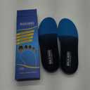 Plantar Fasciitis Insoles for Men Women - Orthotics Inserts, Shoe Insoles Arch Support Flat Feet Inserts Work Boot Insoles for Standing All Day (Mens 8-8 1/2 | Womens 10-10 1/2) (Blue)
