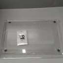 Gadpiparty Clear Laptop Skin Cover Transparent Protective Case Removable Scratch-Resistant Lightweight Design Easy Installation