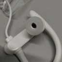 USB C Headphones Wired Earbuds for Apple/Android Anti Drop Over Ear Earhook Gym Sport Running Type C Earphones for iPhone 17 17e Air 16 15 16e for Samsung/Galaxy S26 S25 S24 for Google/Pixel 10 White