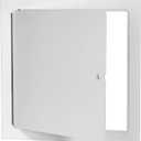 Premier 5000 Series Commercial Grade Steel Access Door, 16 x 16 Flush Universal Mount, White (Screwdriver Latch)