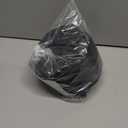 REDOFFTravel Pillow for Neck Support, Memory Foam Neck Pillow for Airplane, Car, Office - Adjustable Strap with Magic Tape, Breathable & Portable with Storage BagIt's Good to give Gifts.Black