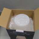 WEILAILUX Outdoor Battery Operated Table Lamp Waterproof, 4000mAh Cordless Table Lamp Rechargeable, Touch Dimmable Desk Lamp, LED Night Light for Patio Camping Restaurant Home (Wood Grain, 9.6in)