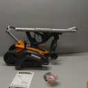 WORX WG896 12 Amp 7.5 Inch Corded Electric Lawn Edger & Trencher, Orange and Black