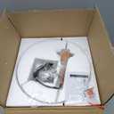 Oversize Black Pendant Lights Kitchen Island,Modern Pendant Light Fixtures,Farmhouse Adjustable Hanging Pendant Lighting Foyer Entryway Hallway Bedroom Dining Room Living Room,Faux-Wood,Large 15.75 in