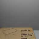 Acacia Noodle Board Stove Cover with Wavy Handles, Wooden Stove Top Cover for Gas Burners & Electric Stove, Stovetop Cutting Board with Juice Grooves, Serving Tray 30"L x 22"W x 2.5"H