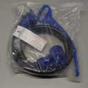 Kanayu 6ft 50 Amp RV/EV Extension Cord Compatible with NEMA 14-50P to 14-50R ETL List 4 Prong Flexible Heavy Duty STW Outdoor Waterproof Power Cord with Grip Handle for RV EV Camper