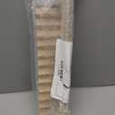 Miniature Stairs 1:12 Scale Dollhouse Furniture Wooden Handrail DIY Unpainted Staircase Dollhouse Accessories Pre-Assembled Steps Model (Right-Handrail)