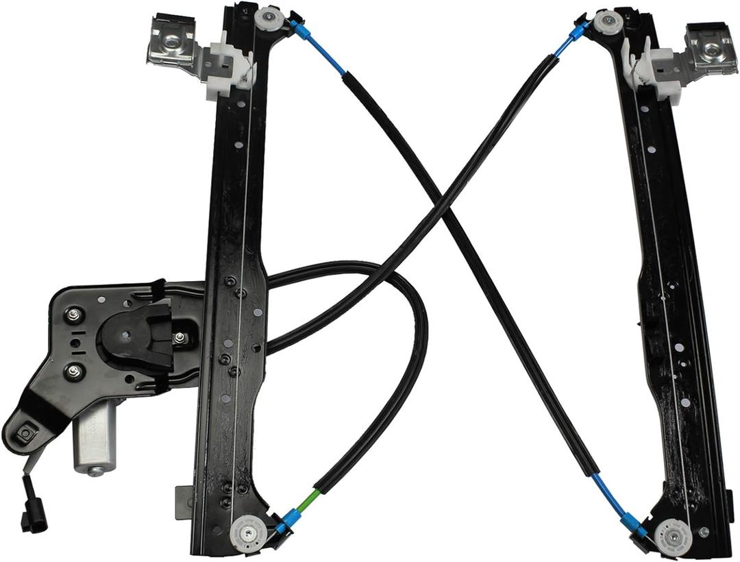 LAFORMO 741-578 Rear Driver Side Power Window Regulator with Motor Assembly Compatible with Silverado/Suburban/Avalanche 1500 2500 3500 00-06 Cadillac Escalade 02-06 GMC Yukon XL/Sierra