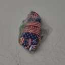 LED 4th of July Bows for Wreath, Patriotic Wreath Bow Red Blue Burlap Bow American Flags Ribbons with LED Lights Memorial Day Farmhouse Craft Bows for Front Door Decorations (Style 1)