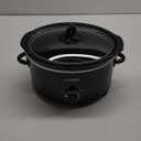 Crock-Pot 4-Quart Manual Slow Cooker, Black