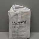 SJOLOON Christmas Backdrop White Wood Floor with Snowflake Backdrop Xmas Tree Gifts Background for Christmas Party Decoration Family Gathering 12392 (7x5FT)