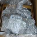 COLAMY Counter Height Bar Stools, Kitchen Bar Stools with Back, Mid Century Modern Upholstered, with Wood Legs for Kitchen Island Dining Room, Camel