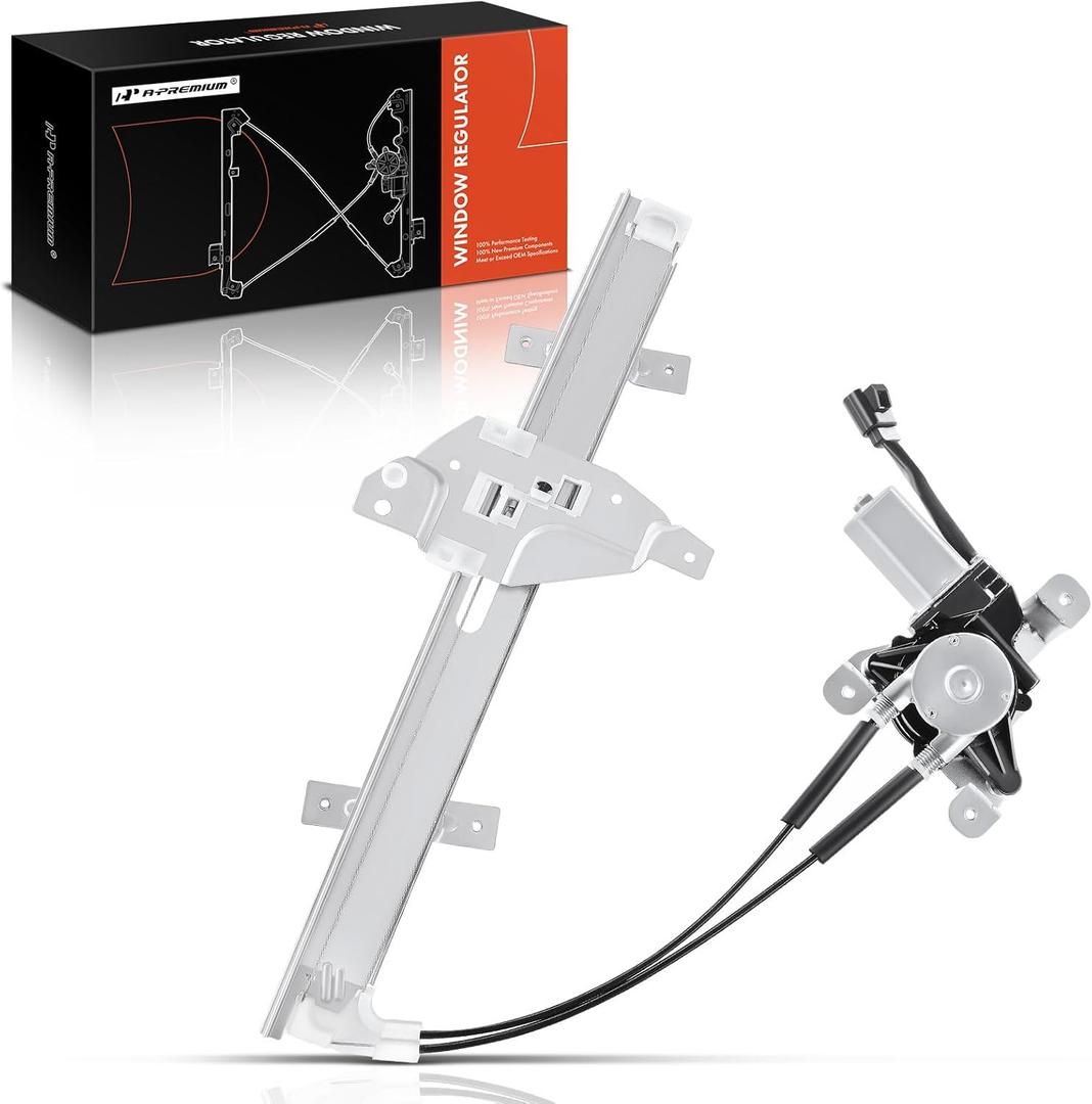 A-Premium Power Window Regulator with Motor Compatible with Buick Century 1997-2005 Regal Oldsmobile Intrigue 1998-2002 Sedan Front Left Driver Side